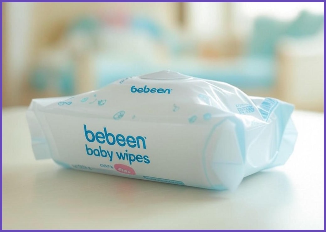 Bebeen 시그니처 영유아물티슈 캡형, 50g, 100매, 10개