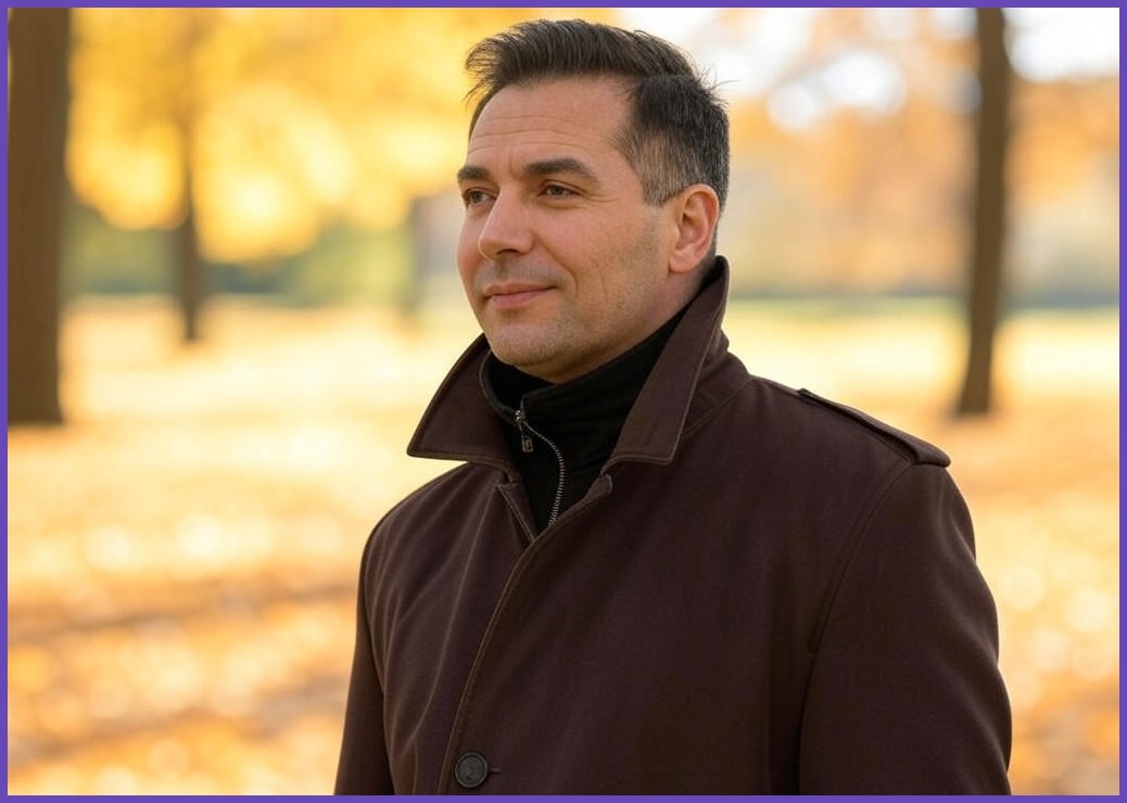 POMTOR 남성코트 트렌치코트 가을겨울 데일리 루즈핏 숏코트 남성자켓 모직코트