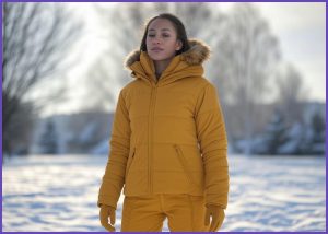 YioYcc 여성 겨울 기모...