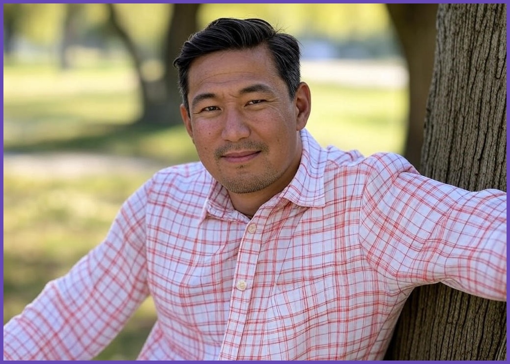 남성용 가볍고 시원한 오버핏 쉬폰 체크 남방