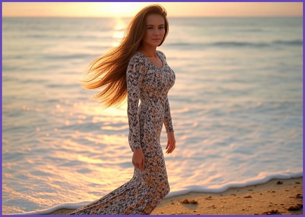 바이일이오 여성 슬림 끈 나시 머메이드 롱 원피스