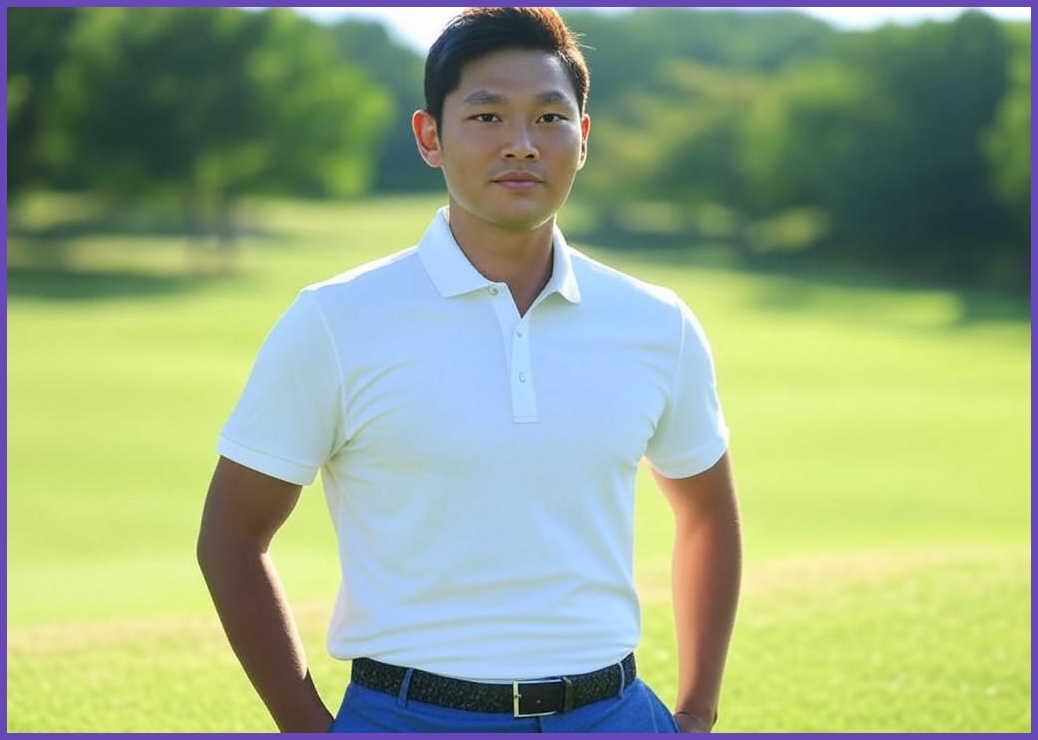 [봄여름용]김영주스포츠 남성 일자핏 골프 팬츠 MP8083