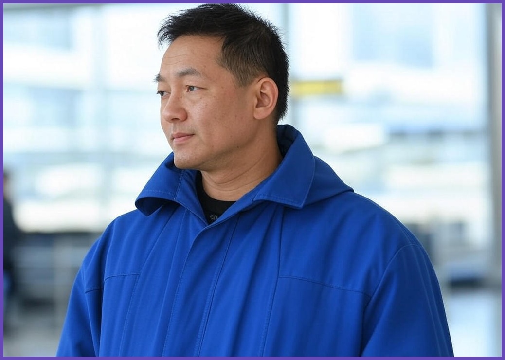 스토리원 남성 이중 레이어 오버핏 블루종 항공점퍼 JG-FWJK006