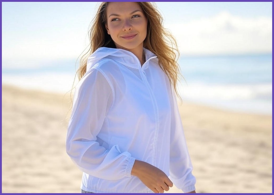 에버유어스 여름 바람막이 여성 자외선 차단 경량 자켓 후드집업