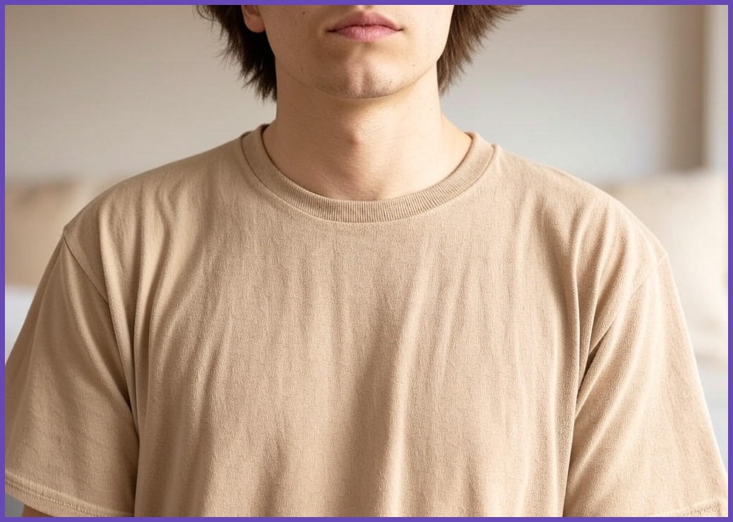 엠씨티 남녀공용 베이직 무지 롱 레이어드 반팔 티셔츠