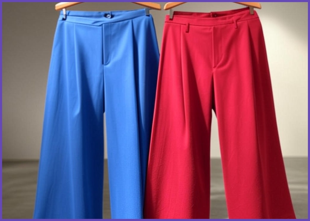 웨일즈 전체스판 쿨 아이스 핀턱 와이드 크롭 밴딩 팬츠 바지 (3 Colors) 28~38