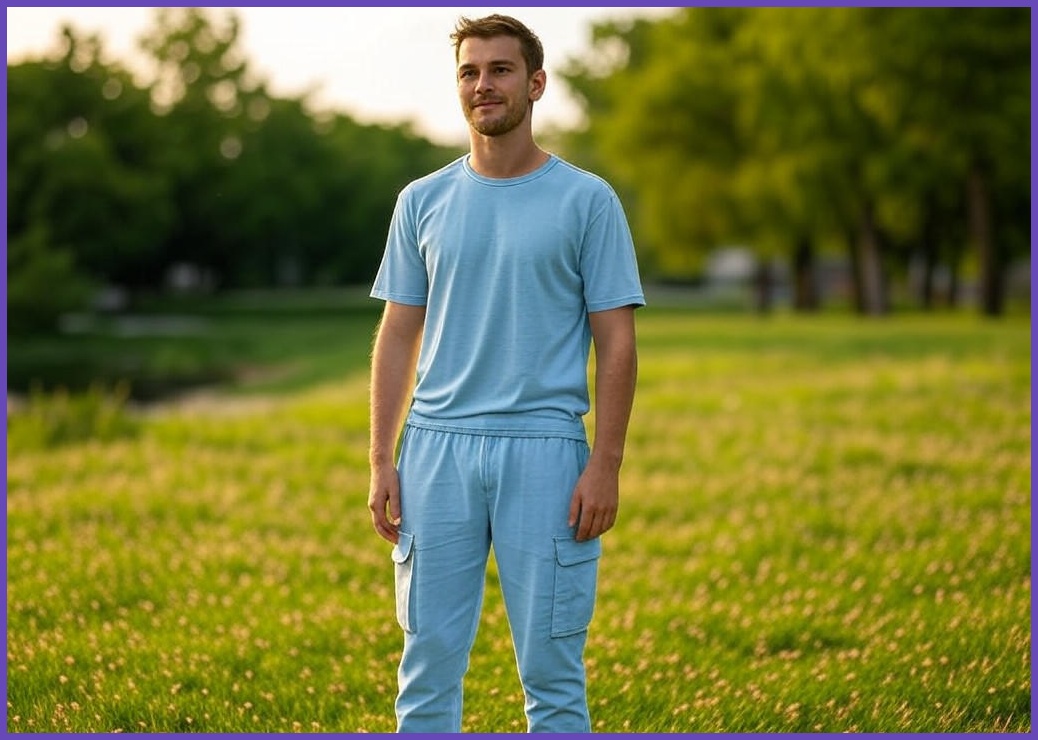 차쿠 남성 포켓 밴딩 카고 조거팬츠 여름 시원한 바지 2색상