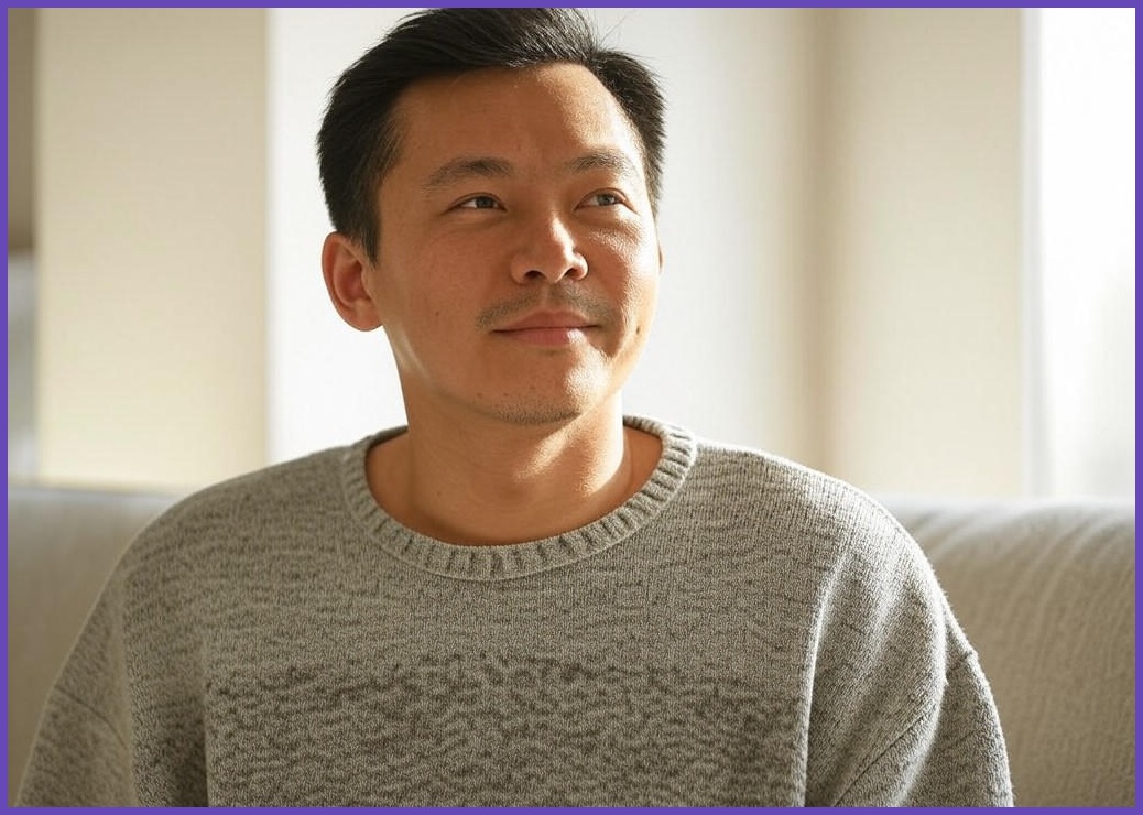 팀스핏 남성용 워셔블 빅사이즈 오버핏 꽈배기 라운드 니트 티셔츠