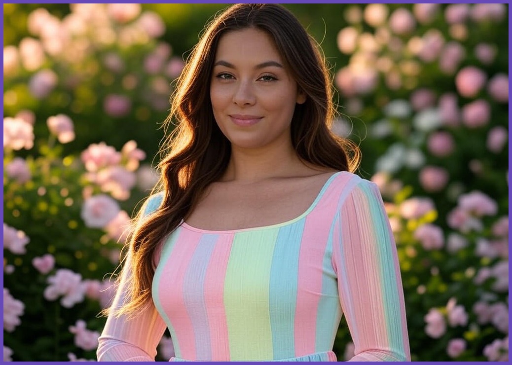 페이퍼먼츠 카라넥 스트랩 긴팔 플레어 원피스 23176