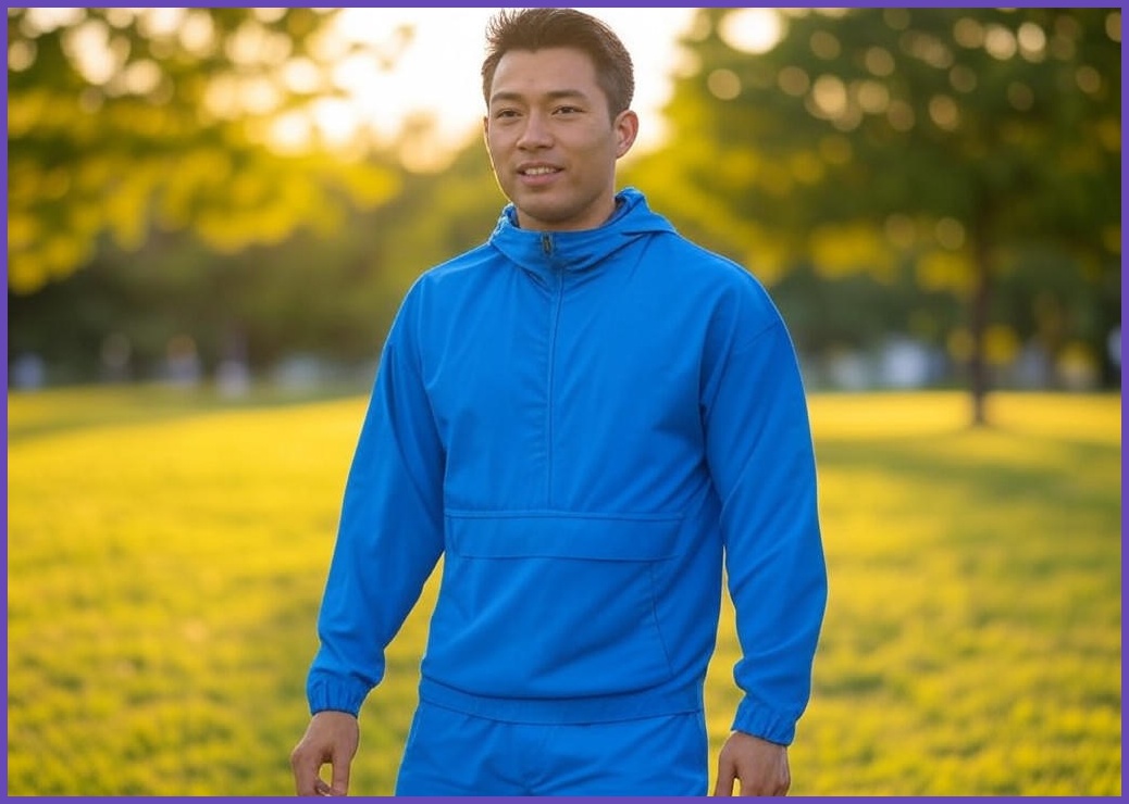 휠렉스 남성 여름 아노락 반팔 반바지 셋업 상하세트 W14